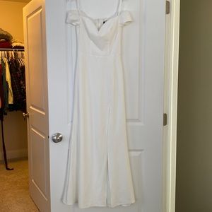 White dress for wedding events